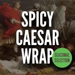 Spicy Caesar Salad or Wrap